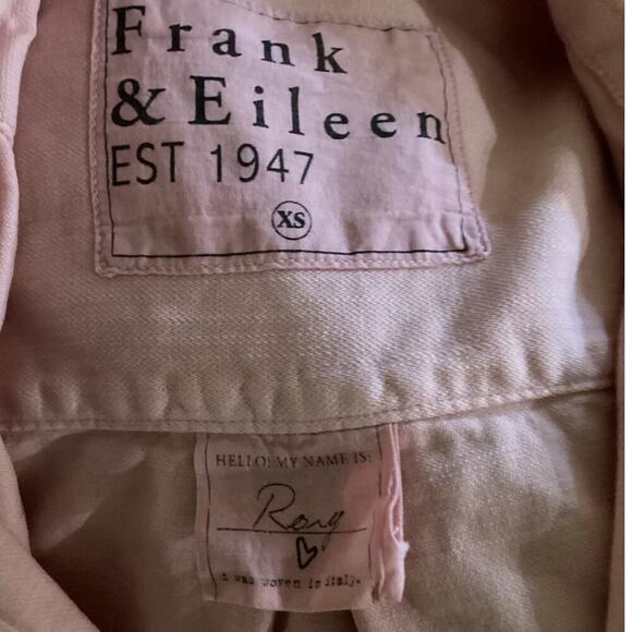 Frank & Eileen Famous Denim Rory Dress In Rose Quartz Size XS Maxi - Picture 12 of 16